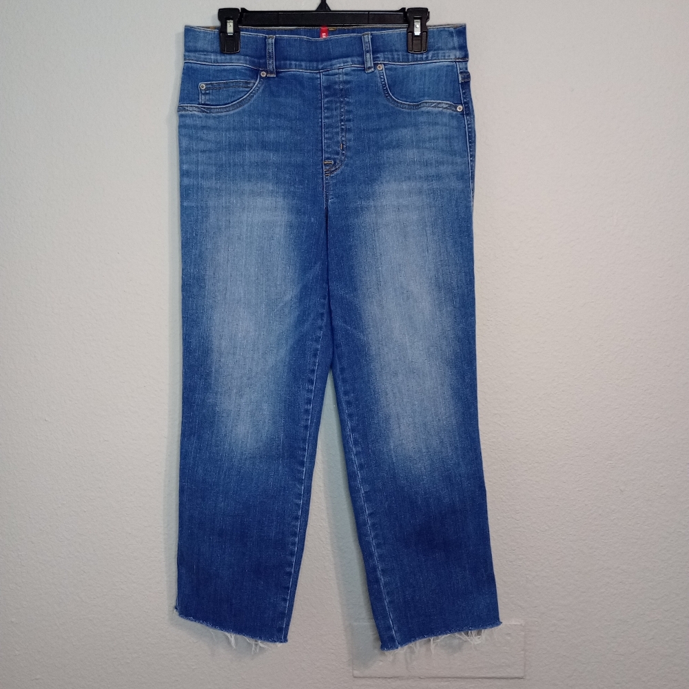 Spanx Vintage Indigo Straight Leg Jeans